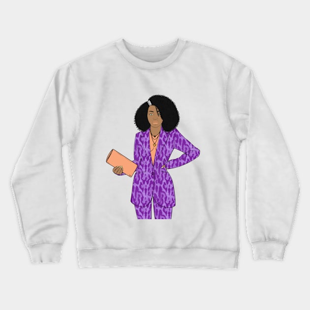 Vision Board | Visionary Black Women Art // Coins and Connections Crewneck Sweatshirt by coinsandconnections